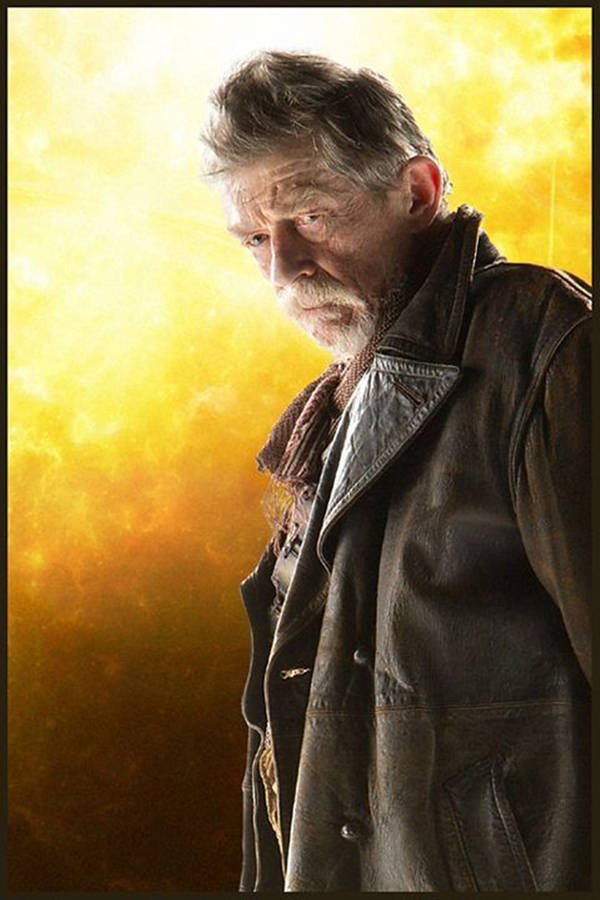 John Hurt Fire Aesthetic Background Wallpaper