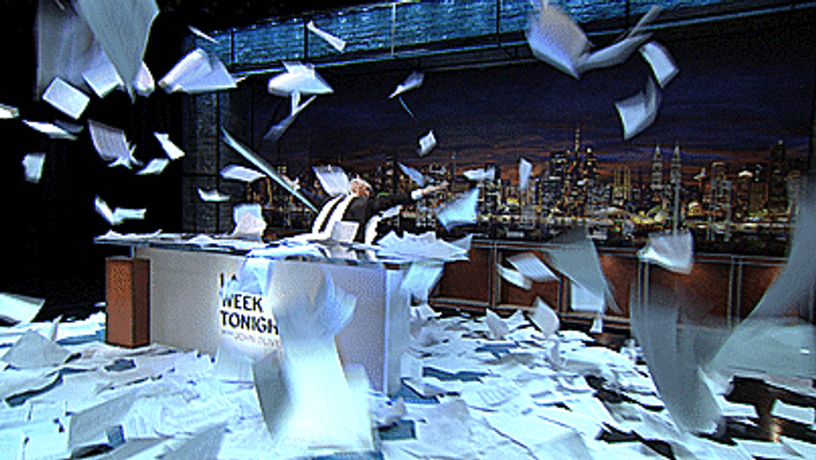 John Oliver Paper Gif By Last Week Tonight With John Oliver Wallpaper