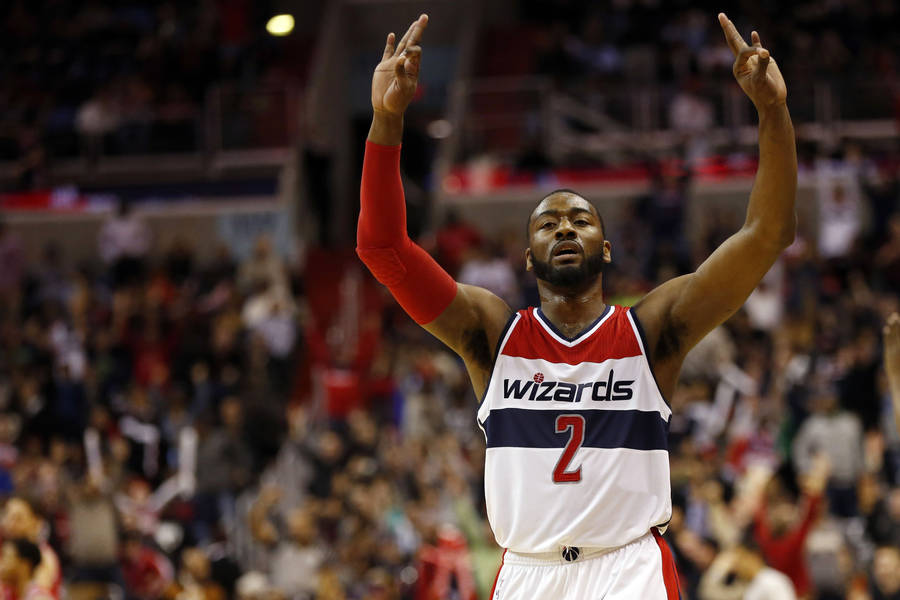 John Wall Victory Pose Wallpaper