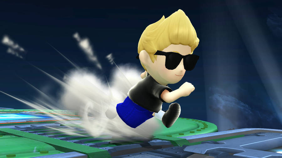 Johnny Bravo 3d Chibi Wallpaper