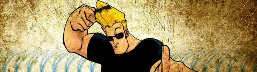 Johnny Bravo Fan Art Wallpaper