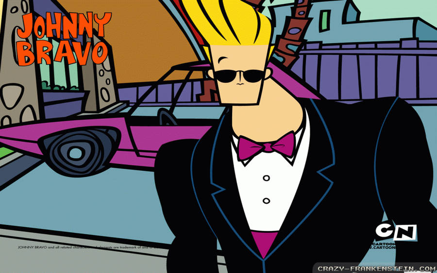 Johnny Bravo Suit Wallpaper