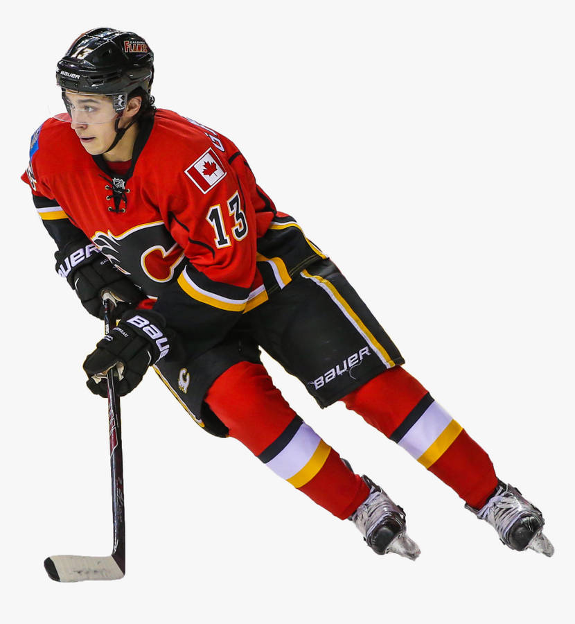 Johnny Gaudreau Calgary Flames Ice Hockey Nhl Wallpaper