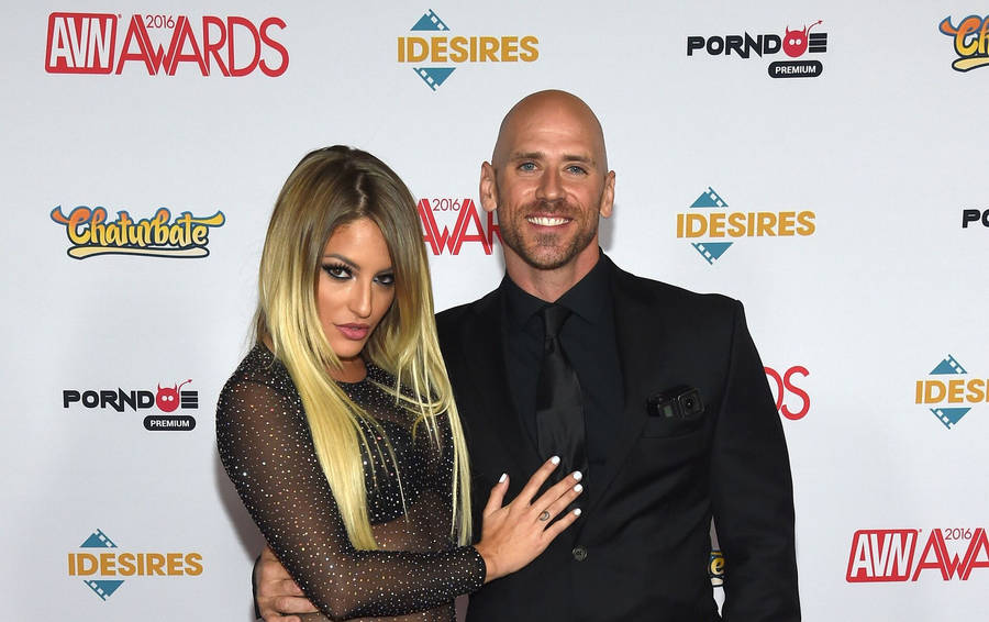 Johnny Sins Posing At Avn Awards Wallpaper