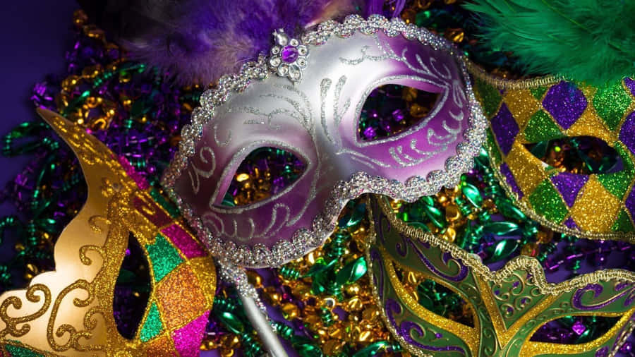 Join The Fun At Mardi Gras Wallpaper