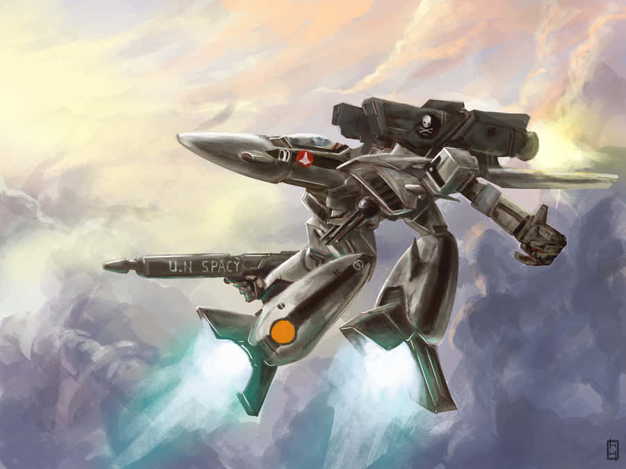 Join The Resistance And Protect Earth From The Robotech Armada. Wallpaper