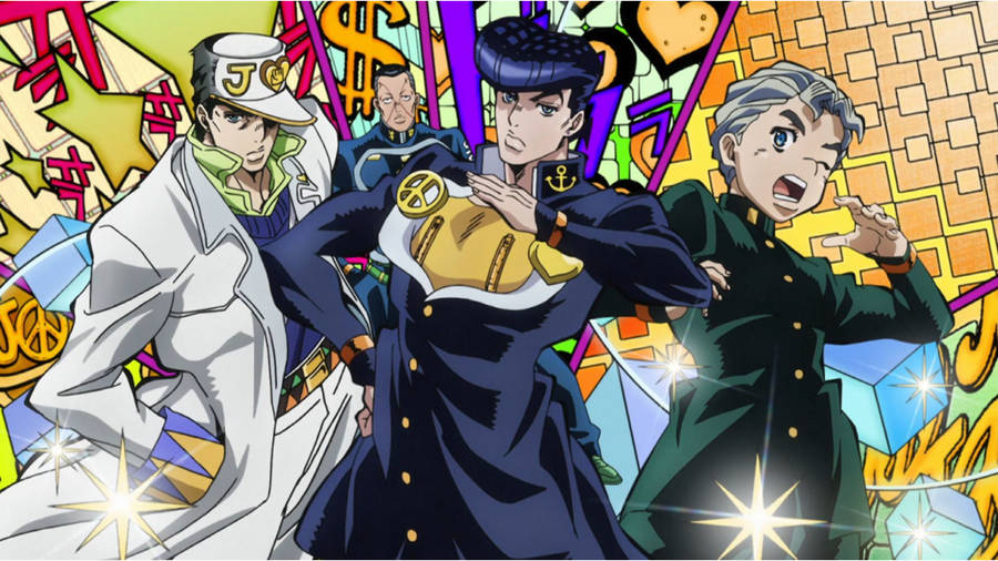 Jojo 4k Anime Characters Wallpaper