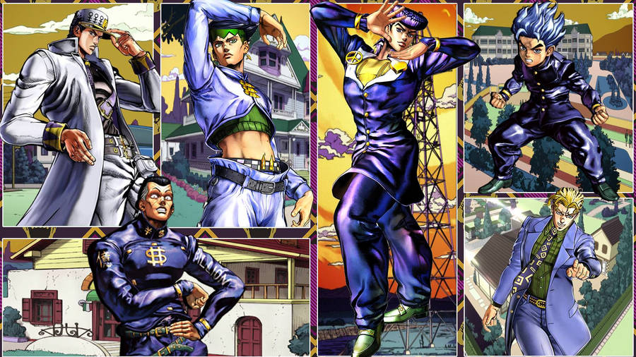 Jojo 4k In Famous Poses Wallpaper