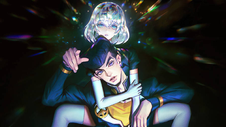 Jojo 4k Josuke Higashikata And Diamond Wallpaper