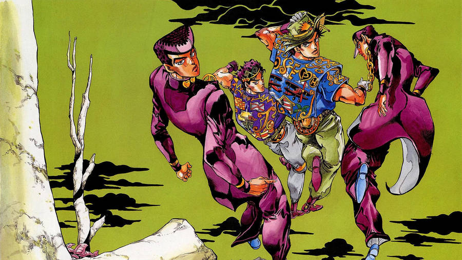 Jojo 4k The Joestars Wallpaper