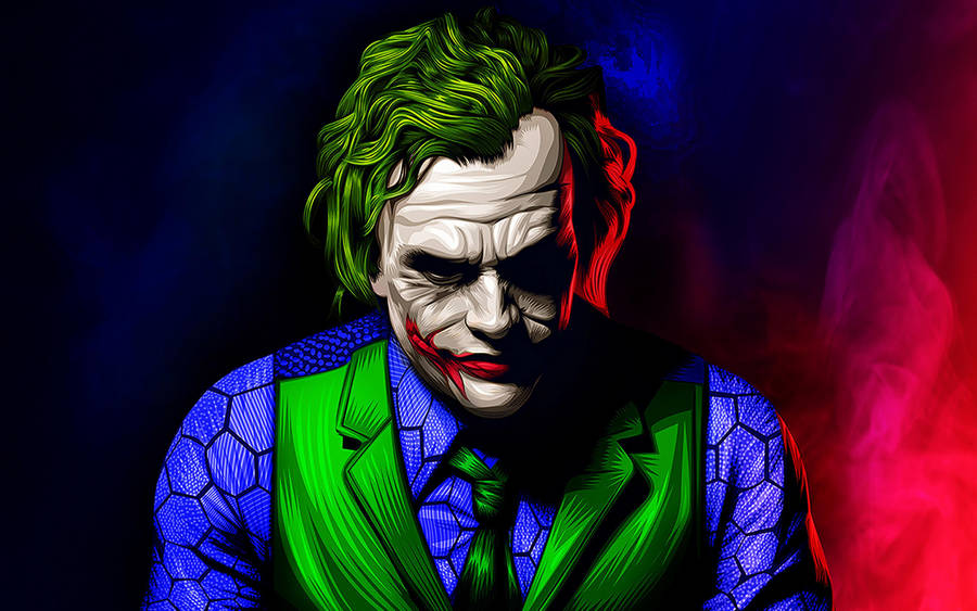 Joker Hexagon Suit 4k Ultra Hd Wallpaper