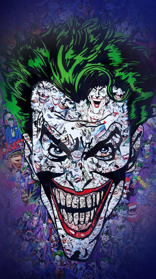 Joker Iphone Creepy Face Wallpaper