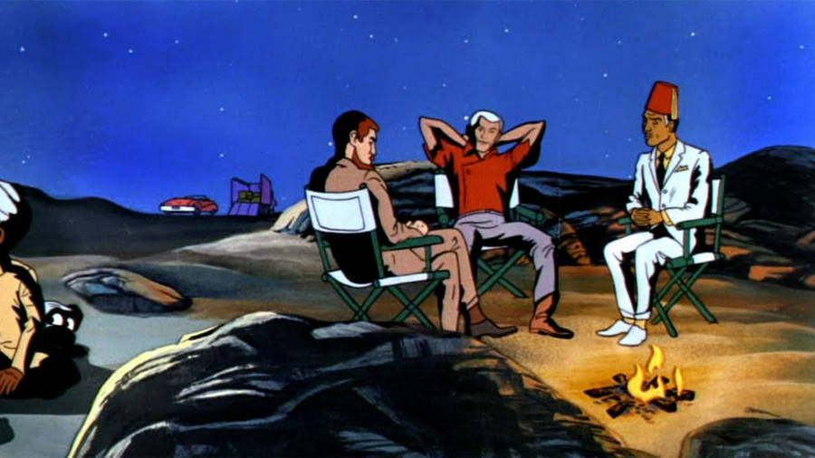 Jonny Quest Camping Wallpaper