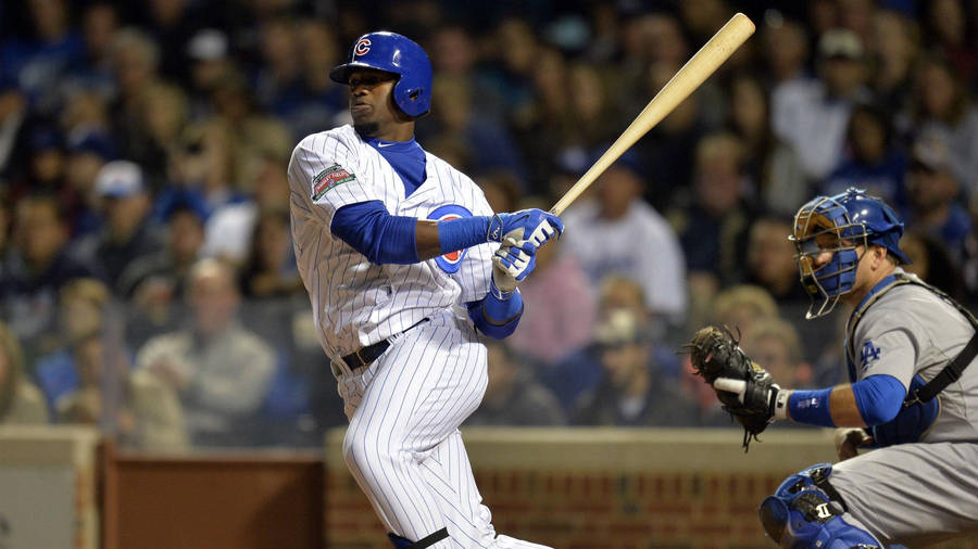 Jorge Soler Posing After A Swing Wallpaper