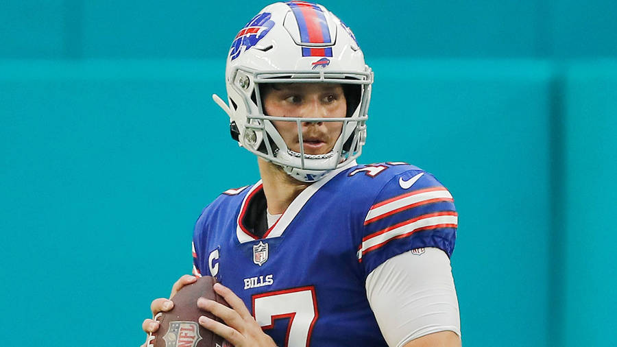 Josh Allen Close-up Wallpaper