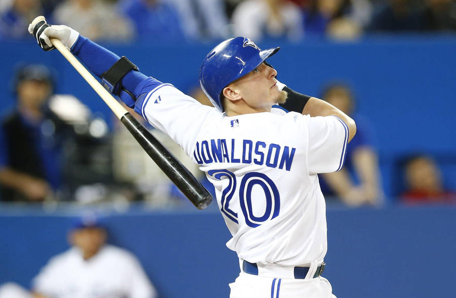 Josh Donaldson Back Swing Wallpaper