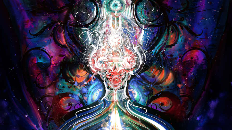 Journey Into The Psychedelic Realm Wallpaper