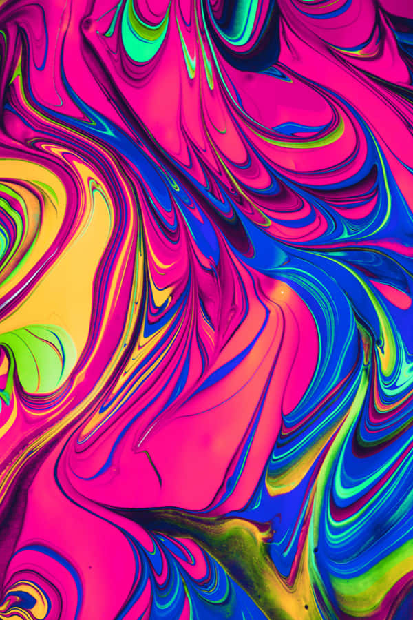 Journey Through A Mystical Psychedelic Universe Wallpaper