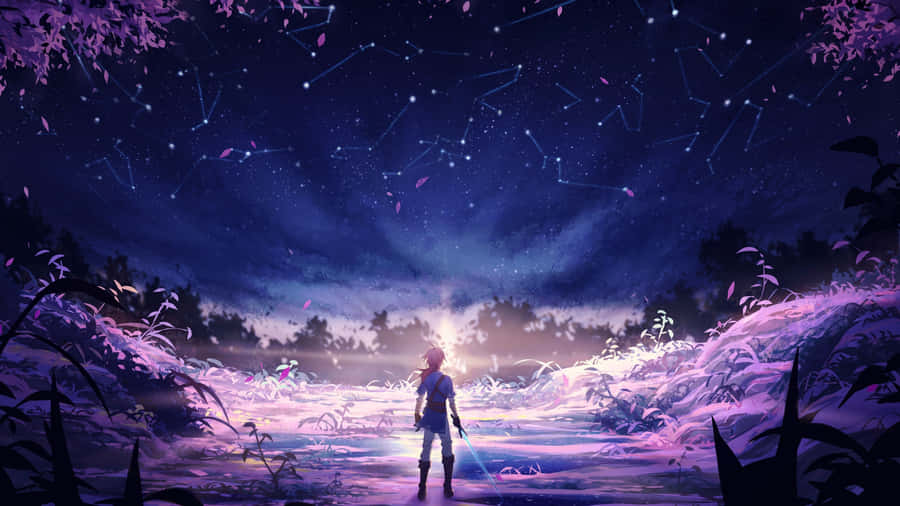 Journey With Link In The Legend Of Zelda: Breath Of The Wild In Stunning 4k Resolution Wallpaper
