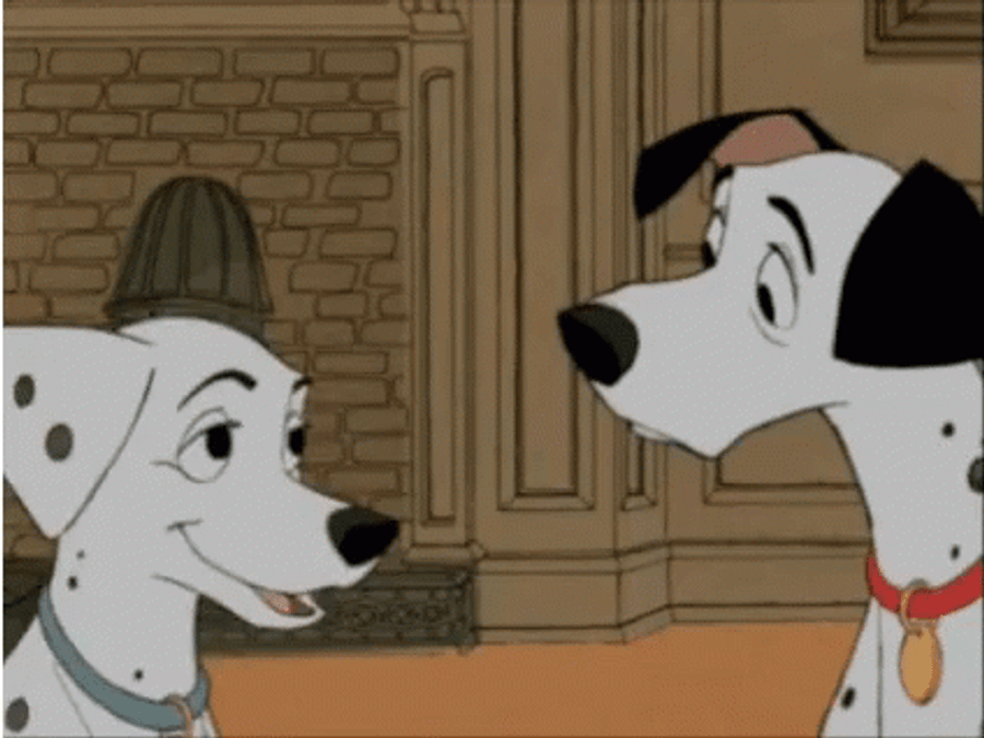 Joyful Gathering Of 101 Dalmatians Wallpaper