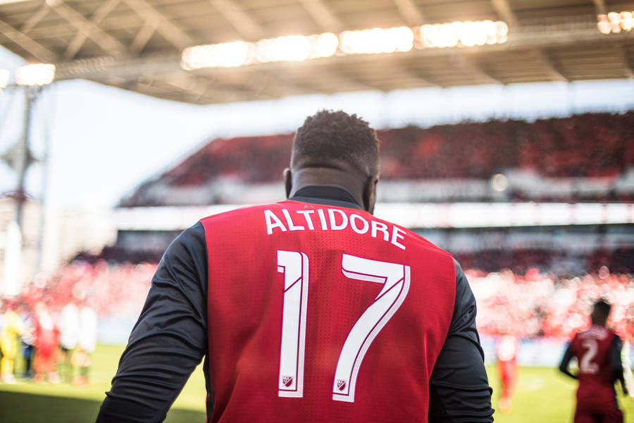 Jozy Altidore No.17 Toronto Fc Striker Wallpaper