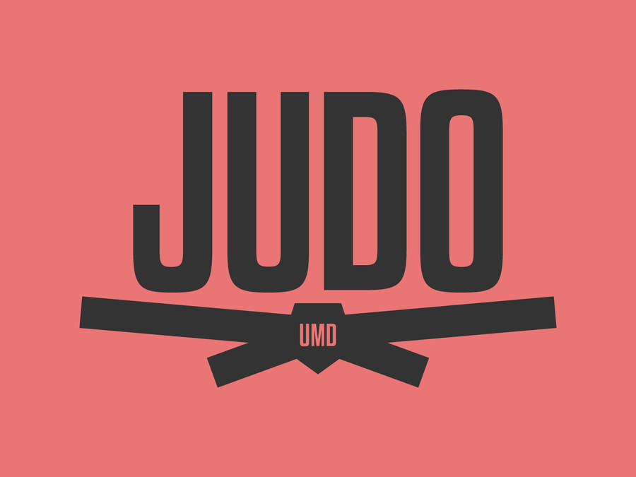 Judo Word Art Wallpaper