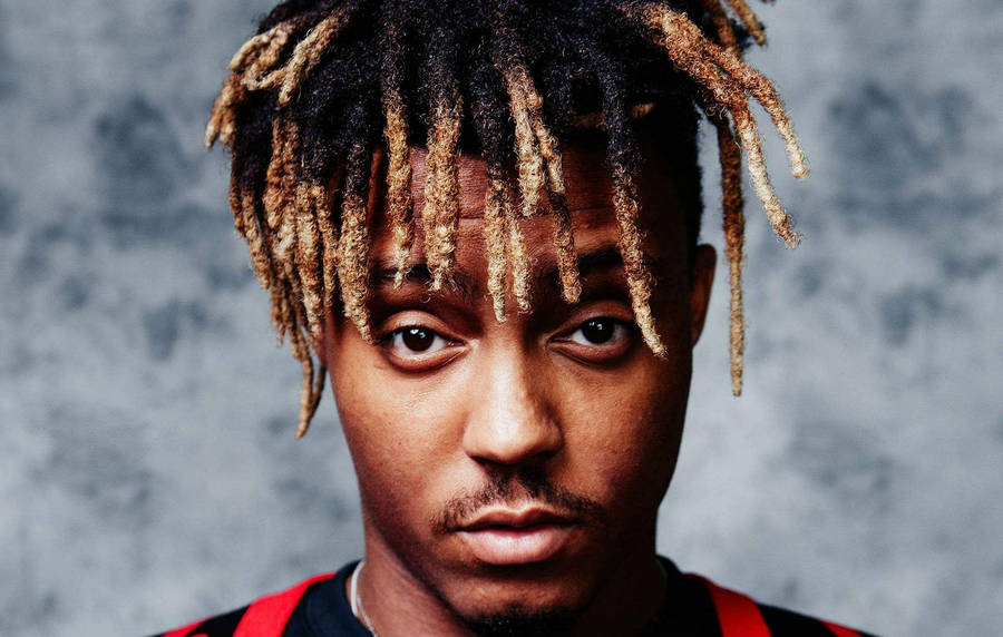 Juice Wrld Desktop Cloudy Background Wallpaper