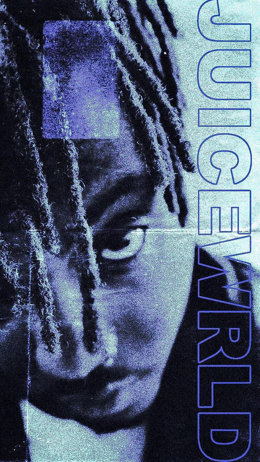 Juice Wrld Face Close-up Wallpaper