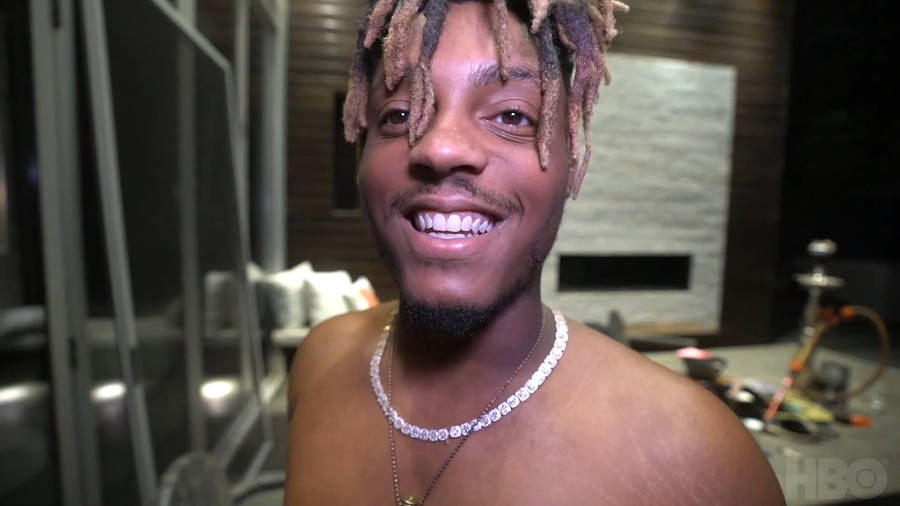 Juice_ Wrld_ Smiling_ Portrait Wallpaper