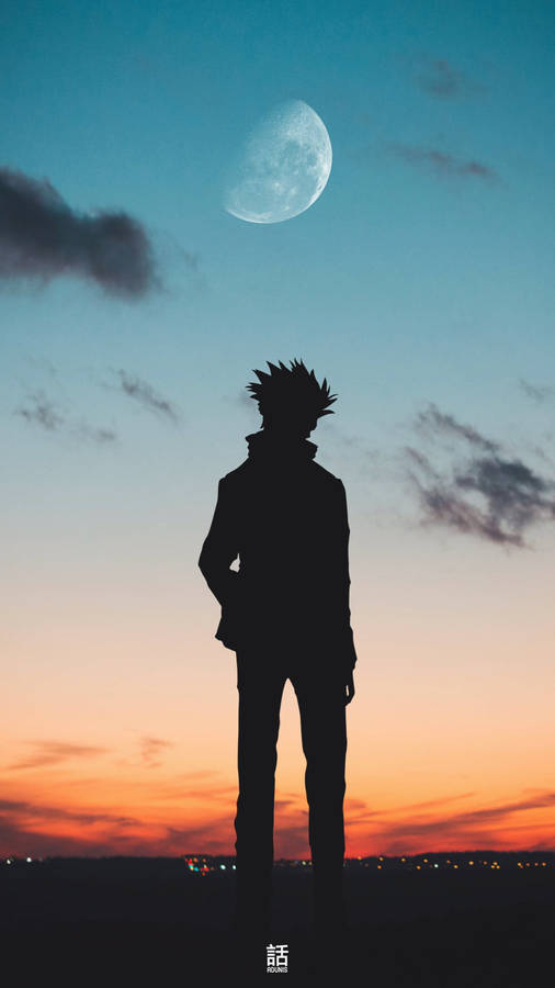 Jujutsu Kaisen Gojo Silhouette Art Wallpaper