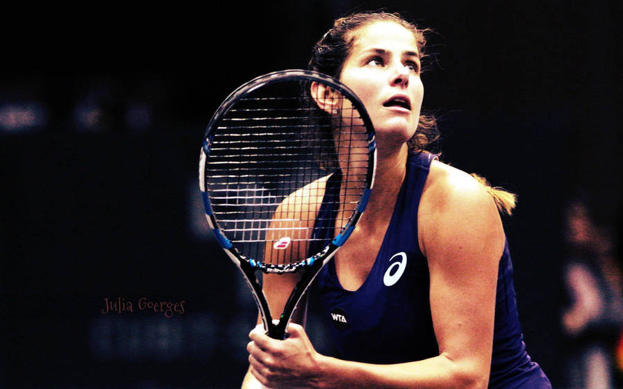 Julia Goerges Looking Up Wallpaper