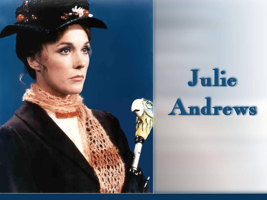 Julie Andrews As Mary Poppins Wallpaper