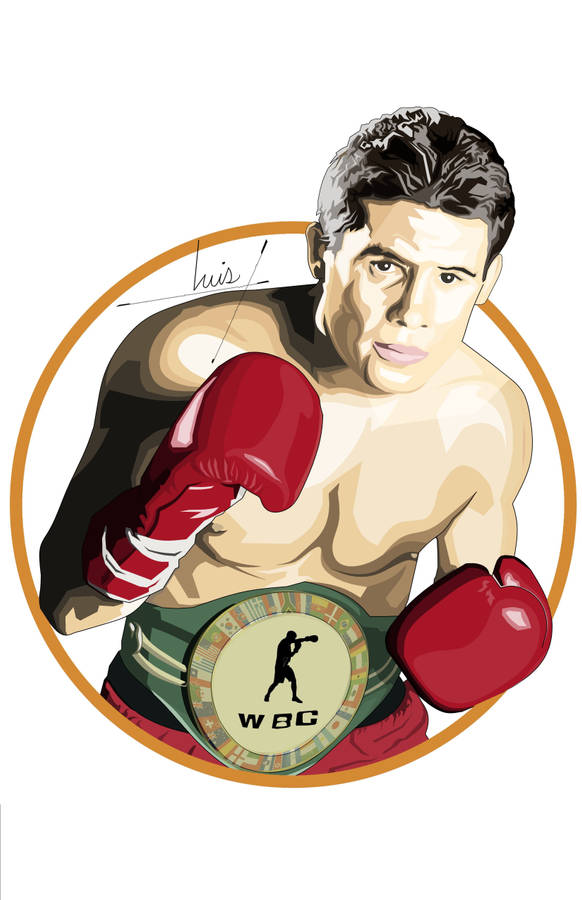 Julio Cesar Chavez Graphic Art Wallpaper