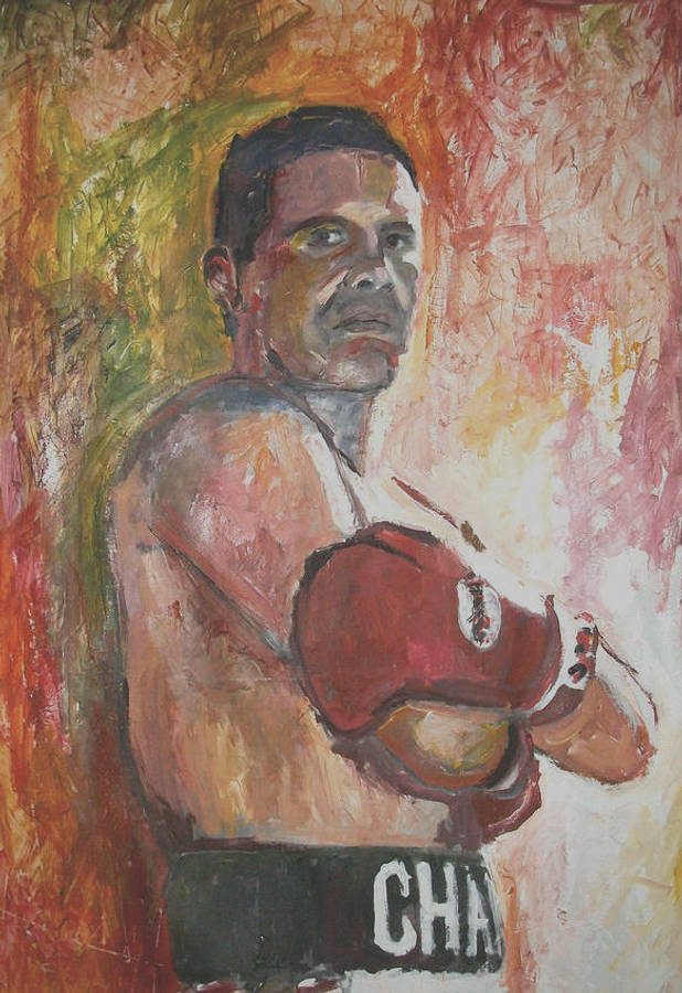 Julio Cesar Chavez Painting Wallpaper