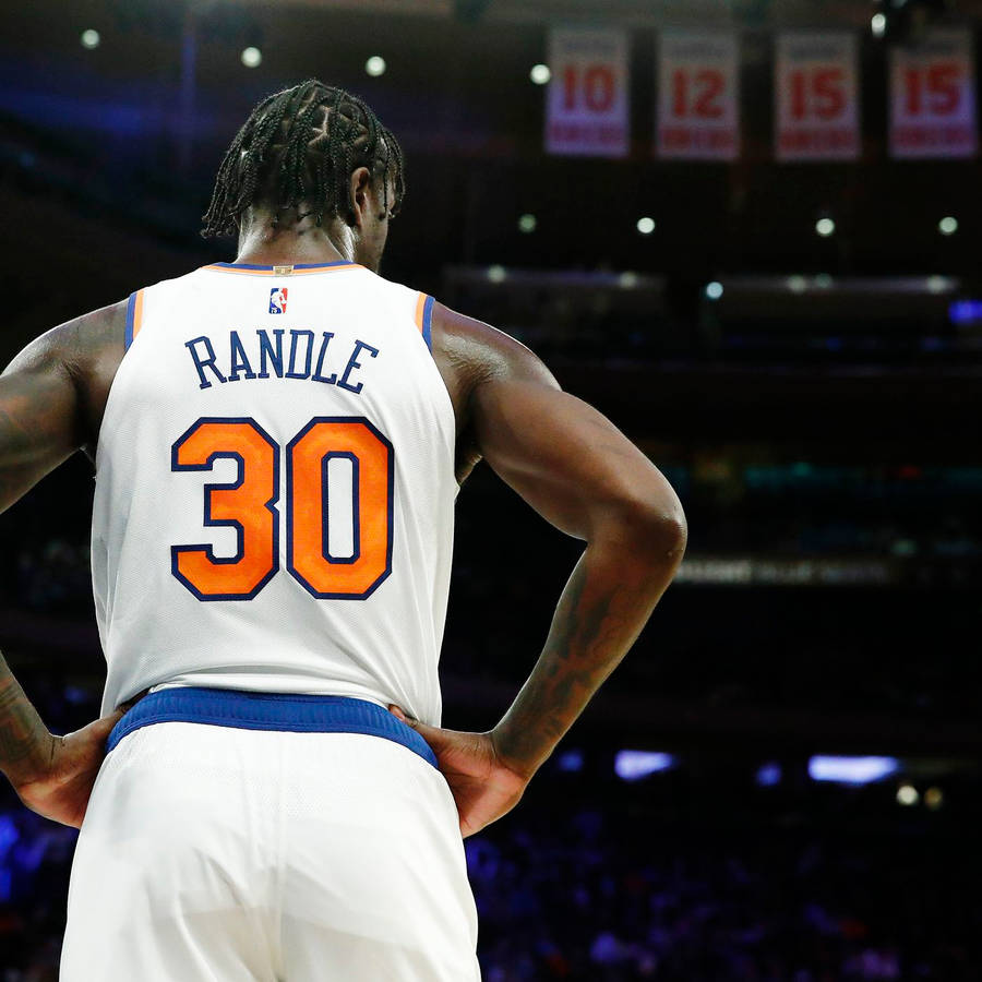 Julius Randle Orange Number 30 Wallpaper