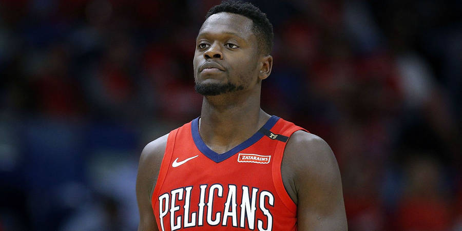 Julius Randle Stoic Expression Wallpaper