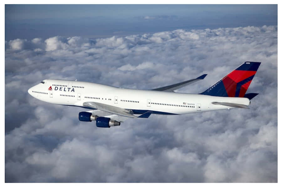 Jumbo Jets Fly The Skies. Wallpaper