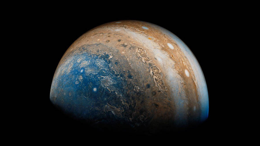 Jupiter Vertical Axis Wallpaper