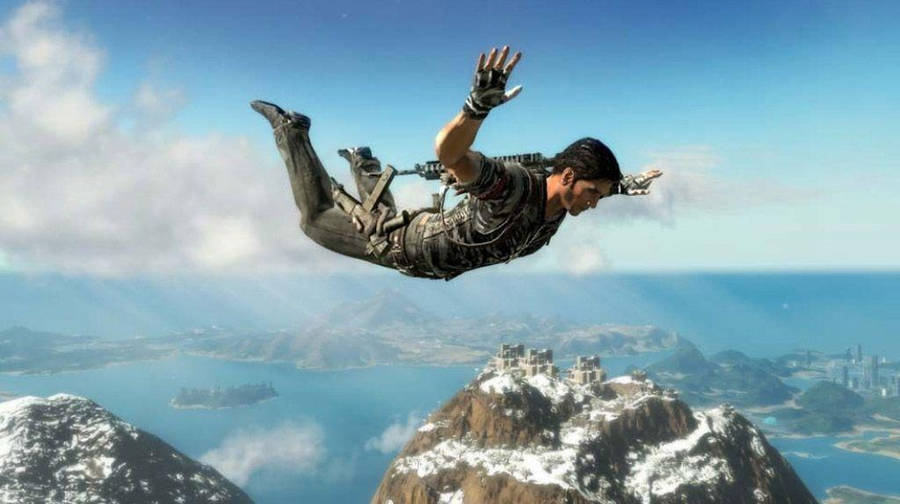 Just Cause 2 Sky Fall Wallpaper