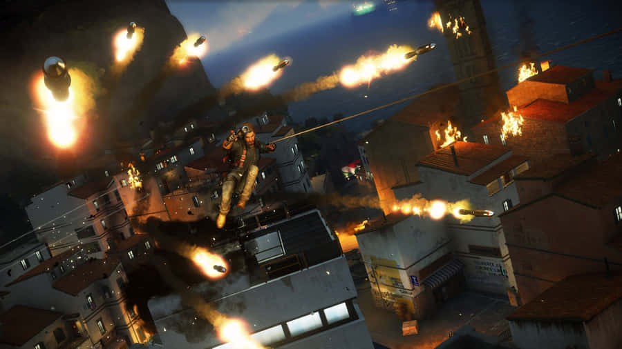 Just Cause3 Aerial Chaos Wallpaper