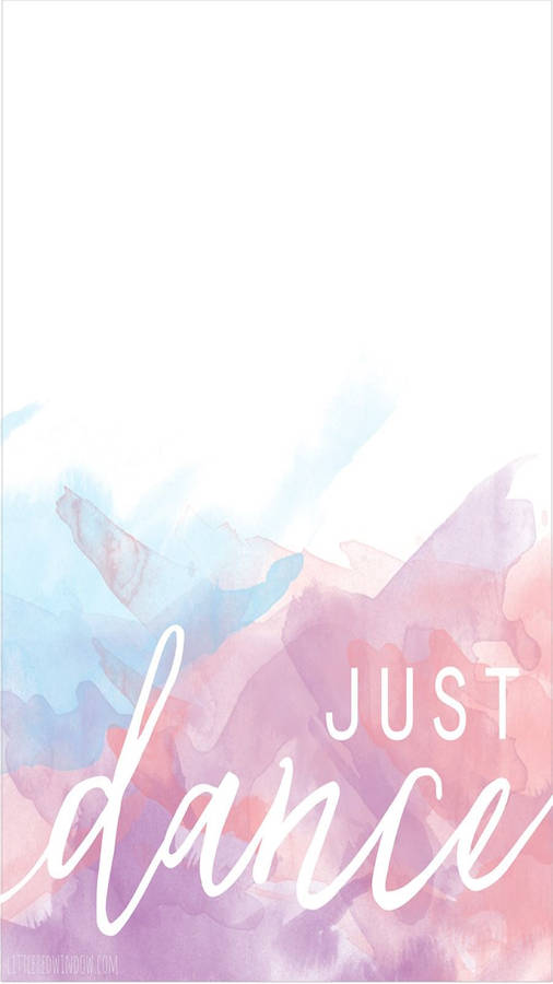 Just Dance Aesthetic Poster Wallpaper