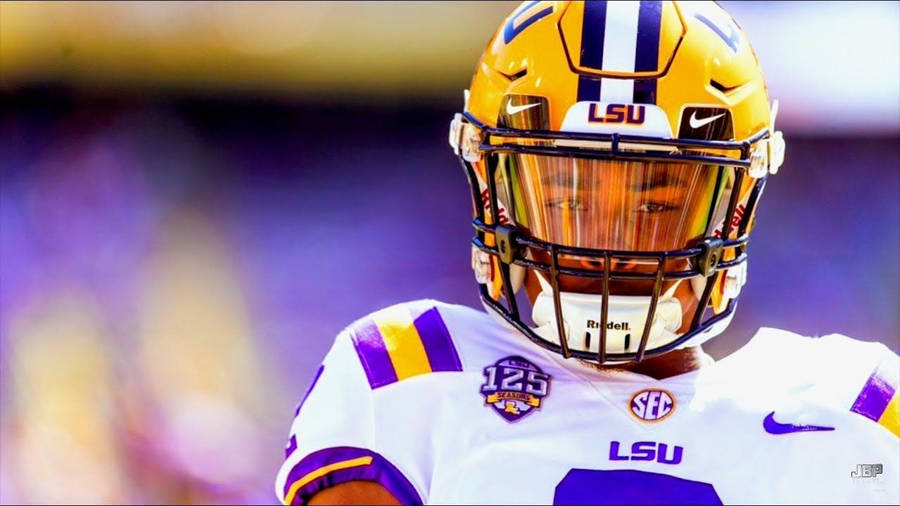 Justin Jefferson Lsu Wallpaper