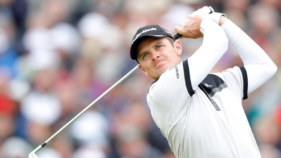 Justin Rose Golf Shot Wallpaper