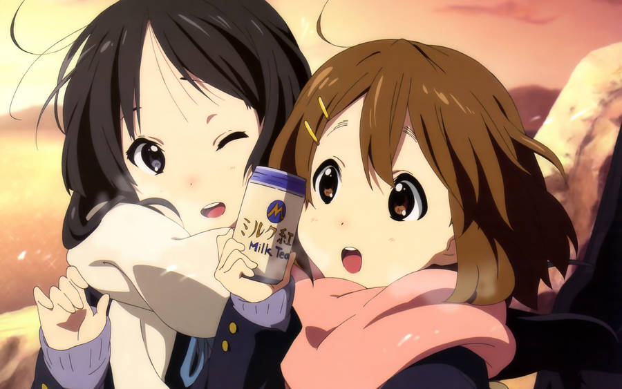 K-on Yui And Mio Wallpaper