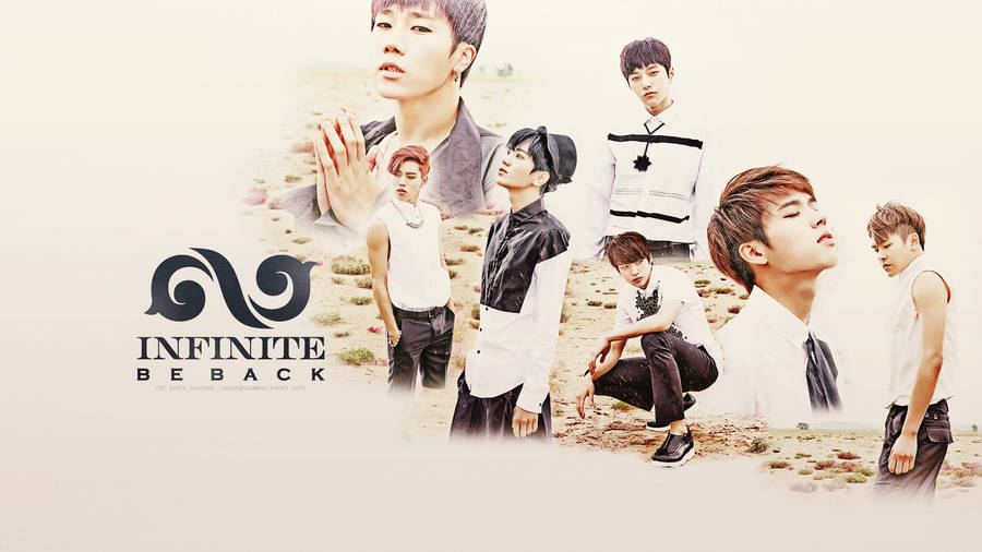 K Pop Boy Group Infinite Poster Wallpaper