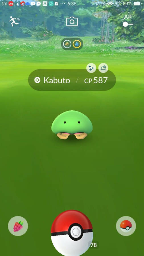 Kabuto Pokemon Go Wallpaper