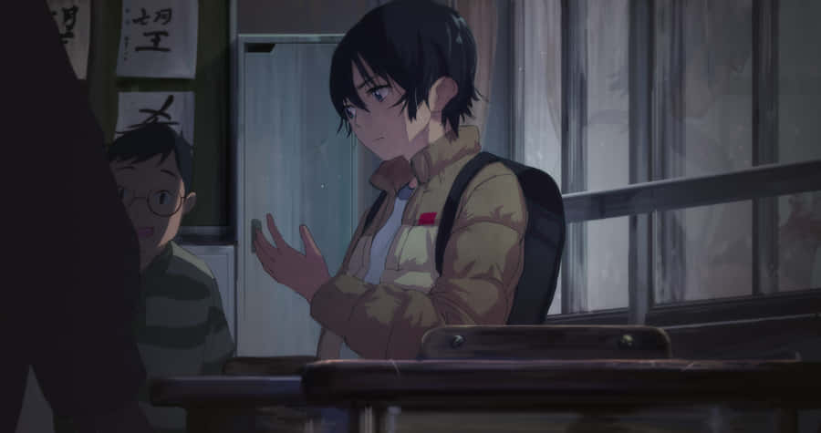 Kadota And Satoru Exploring In Erased 4k Wallpaper