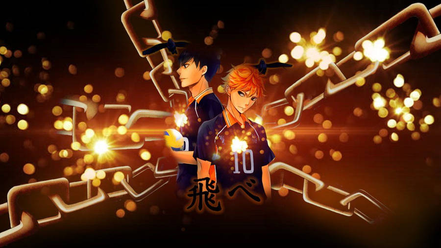 Kageyama And Hinata, Together At Last Wallpaper