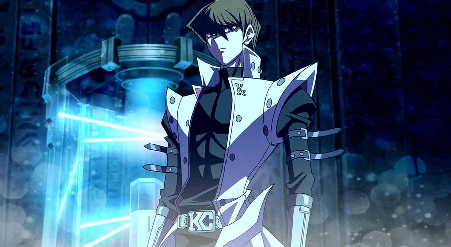 Kaiba Iconic White Coat Wallpaper