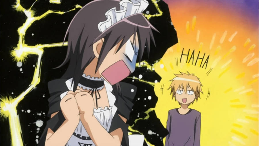 Kaichou Wa Maid Sama Funny Scene Wallpaper